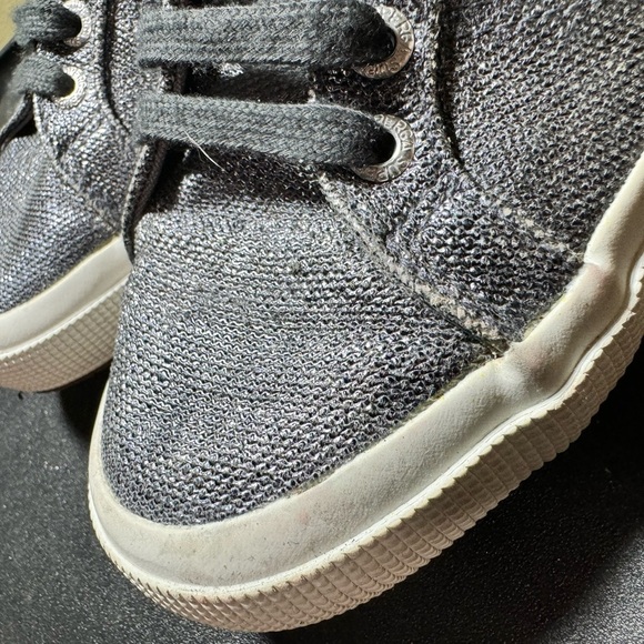 SUPERGA Italian sneakers, US SIZE 8.5-9, Euro 39.5 - 
Silver/blue grey sparkle - Picture 4 of 8